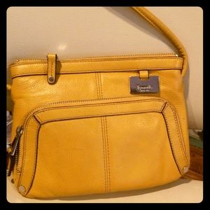 Crossbody leather bag